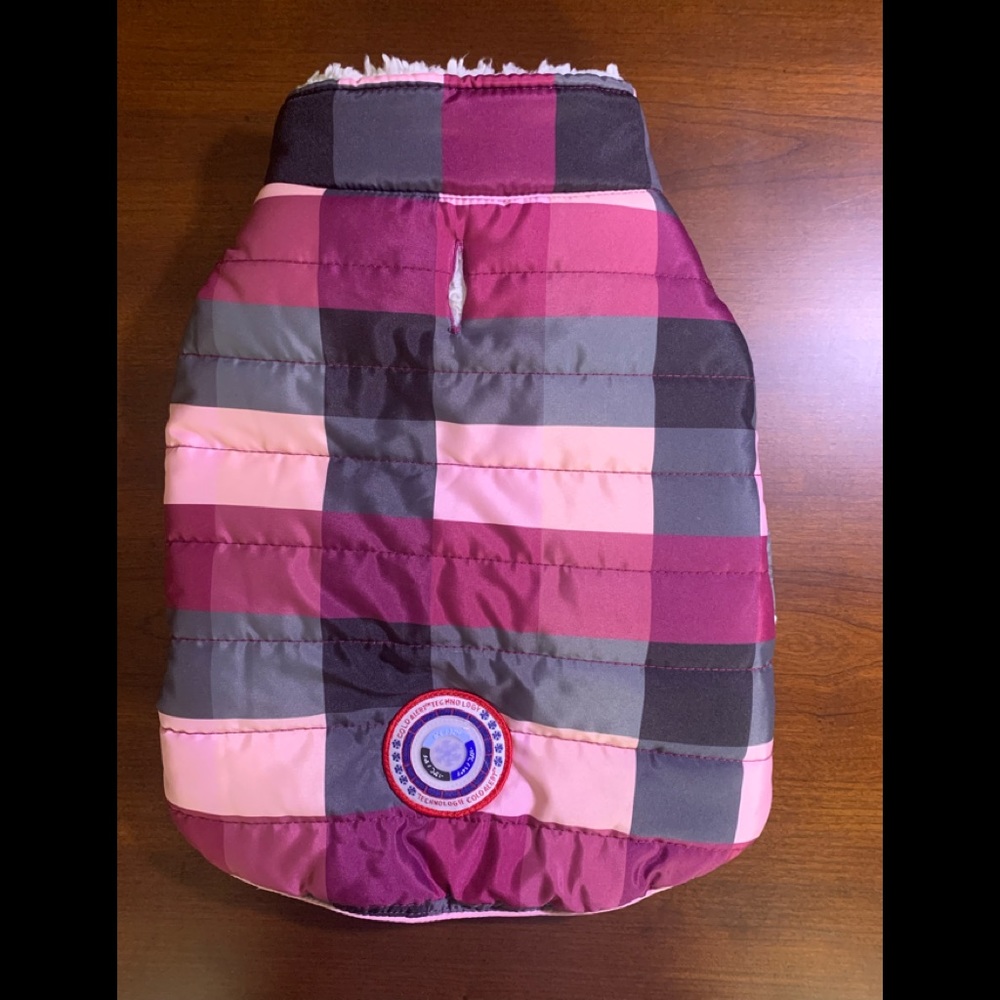 Plaid Puppy Parka